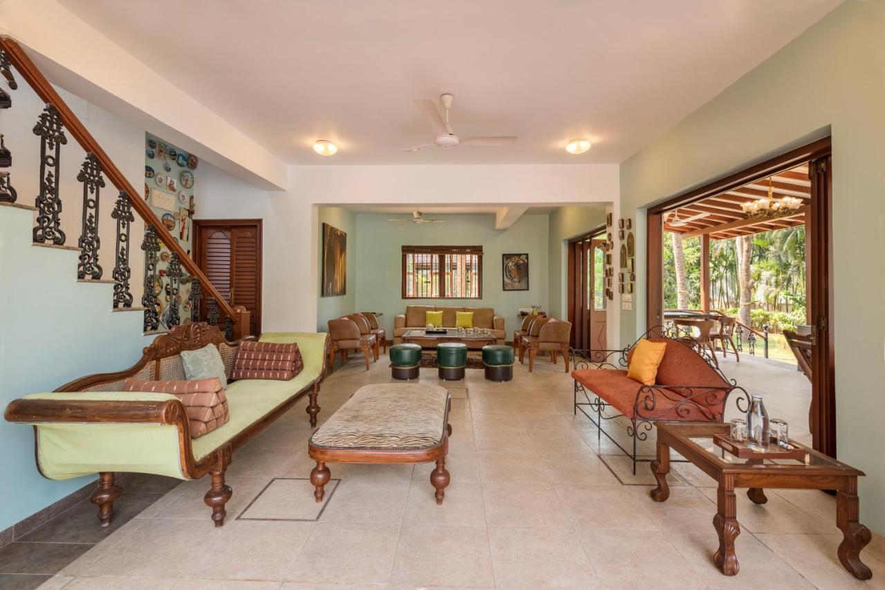 Saffronstays Casa Del Palms, Alibaug - Luxury Pool Villa With Chic Interiors, Alfresco Dining And Island Bar Alībāg Ngoại thất bức ảnh