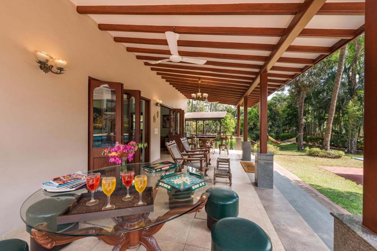 Saffronstays Casa Del Palms, Alibaug - Luxury Pool Villa With Chic Interiors, Alfresco Dining And Island Bar Alībāg Ngoại thất bức ảnh