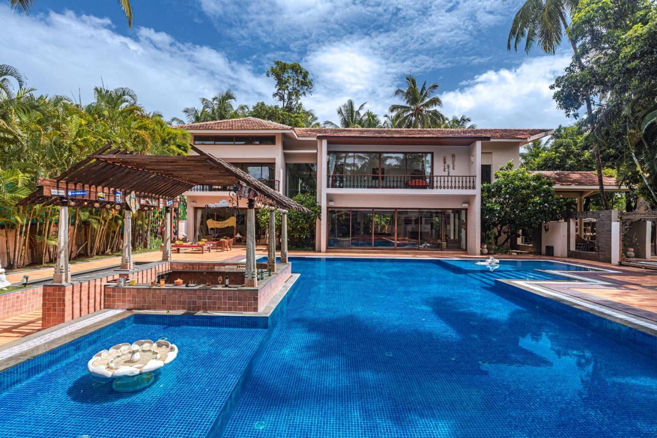 Saffronstays Casa Del Palms, Alibaug - Luxury Pool Villa With Chic Interiors, Alfresco Dining And Island Bar Alībāg Ngoại thất bức ảnh