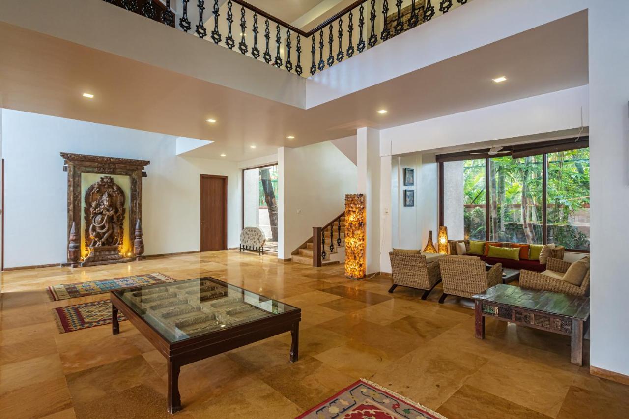 Saffronstays Casa Del Palms, Alibaug - Luxury Pool Villa With Chic Interiors, Alfresco Dining And Island Bar Alībāg Ngoại thất bức ảnh